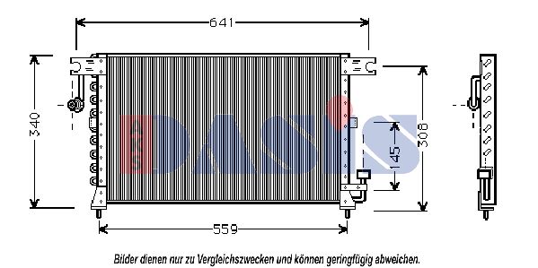 AKS DASIS Kondensaator,kliimaseade 562050N